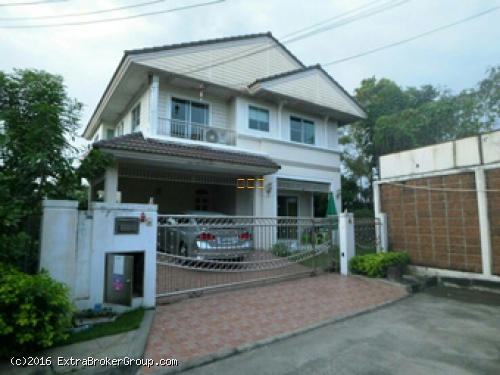 บ้านเดี่ยว ม.พฤกษ์ลดา พระราม2 เนื้อที่ เกือบ 90 ตรว. หลังริม ถูกมาก สงบน่าอยู่  