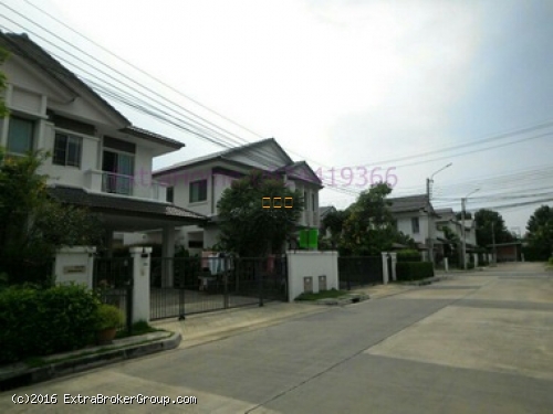 บ้านเดี่ยว ม.มัณฑณา พุทธบูชา 70 ตรว.  