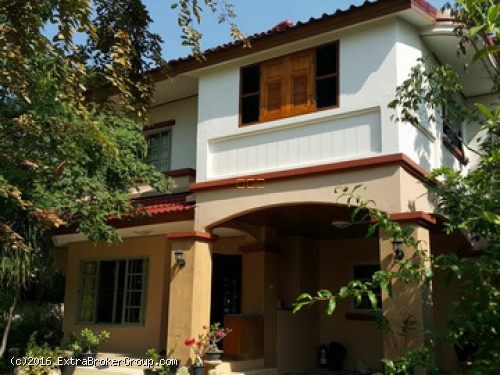 บ้านเดี่ยว ม.ล้วนพฤกษา 105 ตรว. เทพารักษ์96  สภาพดี ร่มรื่นมาก น่าอยู่ ใกล้ทางด่วน-วงแหวน ล้วนพฤกษา