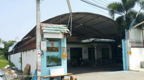 โกดังโรงงาน ย่านราชพฤกษ์ นนทบุรี บางพลับ แปลงมุม รถใหญ่เข้าถึง 