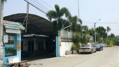 โกดังโรงงาน ย่านราชพฤกษ์ นนทบุรี บางพลับ แปลงมุม รถใหญ่เข้าถึง 