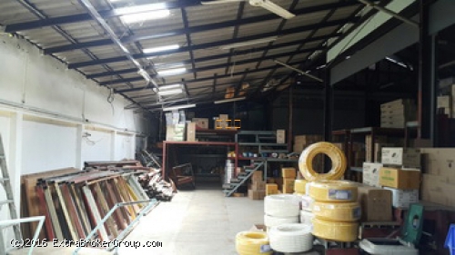 โกดังโรงงาน ย่านราชพฤกษ์ นนทบุรี บางพลับ แปลงมุม รถใหญ่เข้าถึง 