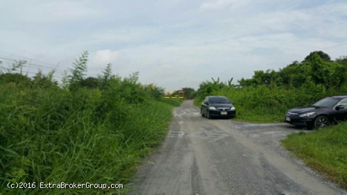 p0089, ขายที่ดินเปล่า เนื้อที่ 376 ตรว. ศาลาธรรมสพน์ ใกล้คลองมหาสวัสดิ์ 