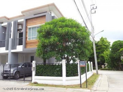p0017, ม.คลัสเตอร์วิลล์3 เนื้อที่ 35.5 ตรว. หลังมุม  ถ.ราชพฤกษ์ ใกล้ย่านธุรกิจ แหล่งการค้ามากมาย 