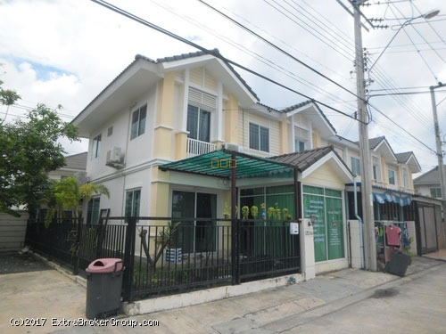 ทาวน์เฮาส์ ม.พฤกษา53/2 เนื้อที่ 23.7ตรว. หลังมุม ติดถนนเมน สะแกงาม-พระราม2 