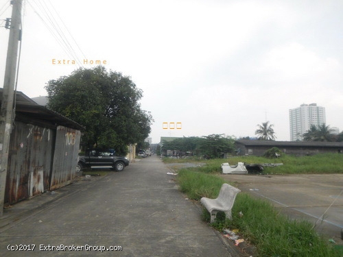 ที่ดินถมแล้ว 349ตรว.  ใกล้เดอะมอลล์-BTS  