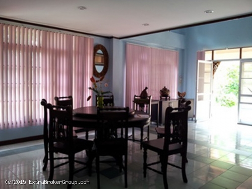 บ้านเดี่ยว 376 ตรว. ม.ล้วนพฤกษา เทพารักษ์96 หลังมุม ติดถนนเมน บรรยากาศร่มรื่น 