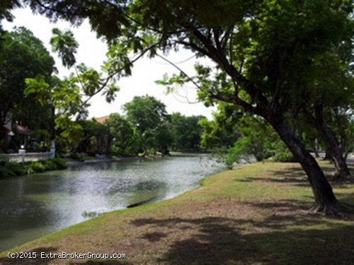 บ้านเดี่ยว 376 ตรว. ม.ล้วนพฤกษา เทพารักษ์96 หลังมุม ติดถนนเมน บรรยากาศร่มรื่น 