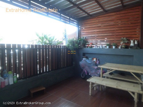 ทาวน์เฮาส์2ชั้น ม.พฤกษาวิลล์80 เนื้อที่ 17.5ตรว. พระราม2 เทียนทะเล7 