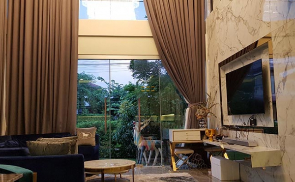 บ้านเดี่ยว 100.1 วา. มัณฑนา L&H เทียนทะเล28 พระราม2 แต่งสวย ต่อเติมเพิ่มเรือนรับรองพร้อมบ่อปลาคราฟ