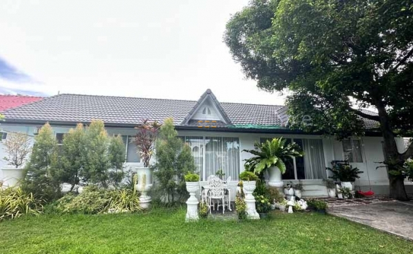 ขายที่ดิน 360 ตรว. แถมบ้านสวย รามอินทรา ก.ม8