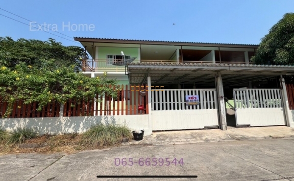 บ้านให้เช่า 2 ชั้น 81 ตรว. ม.การ์เด้นซิตี้เพลส ถ.พระราม 2 แอร์, น้ำอุ่น, เฟอร์บิลท์อินบางส่วน