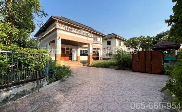 ขายบ้านเดี่ยว 123 วา. ม.พิมาน ปิ่นเกล้า หลังริม ใหญ่ที่สุดในโครงการ